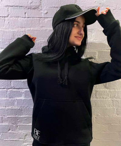 Koupit Dámská mikina s kapucí Vnedorognik černá