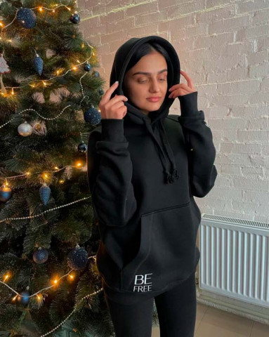 Koupit Dámská mikina s kapucí Vnedorognik černá