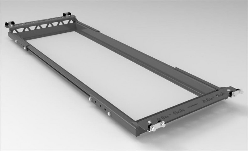 Koupit Výsuvná police Alu-Cab pro dva boxy 1420x492x97 mm