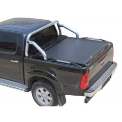 Koupit Rolovací kryt korby pro Toyota Hilux (Vigo) 2005-2016 (double cab, OEM roll bar) black matt